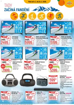 Náhled letáku Globus leták - Brno od 04.02.2026 | Strana: 3 | Produkty: MP3, USB, Soundbar, Časovač