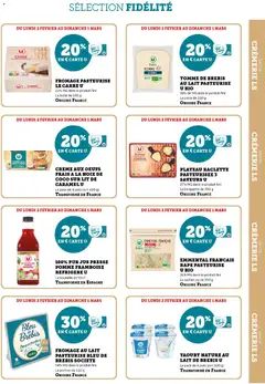 Hyper U - Prévisualisation de Hyper U - Ma sélection Carte U février valide à partir de 02.02.2026 | Page: 5 | Produits: Fromage, Yaourt, Noix, Crème
