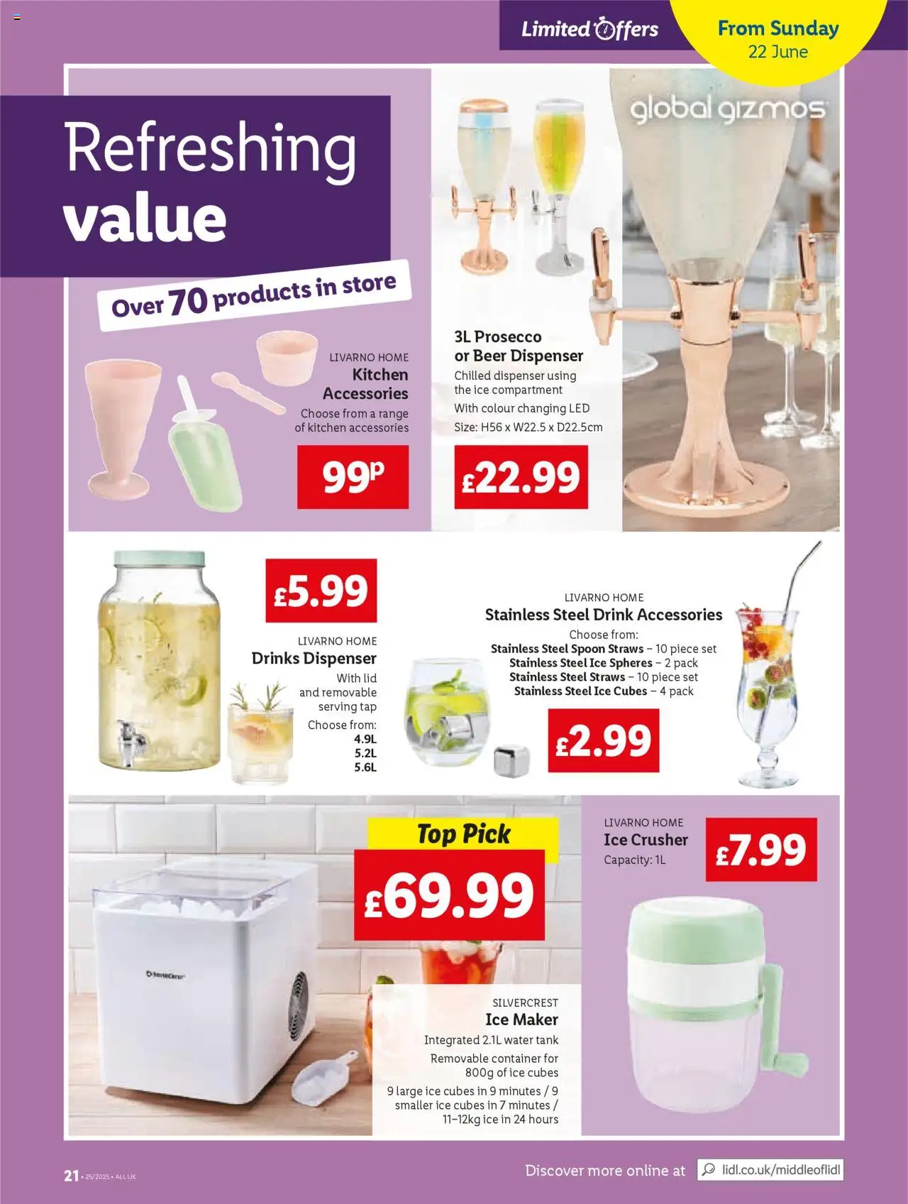 | Page: 21 | Products: Kitchen, Prosecco, Beer, Container