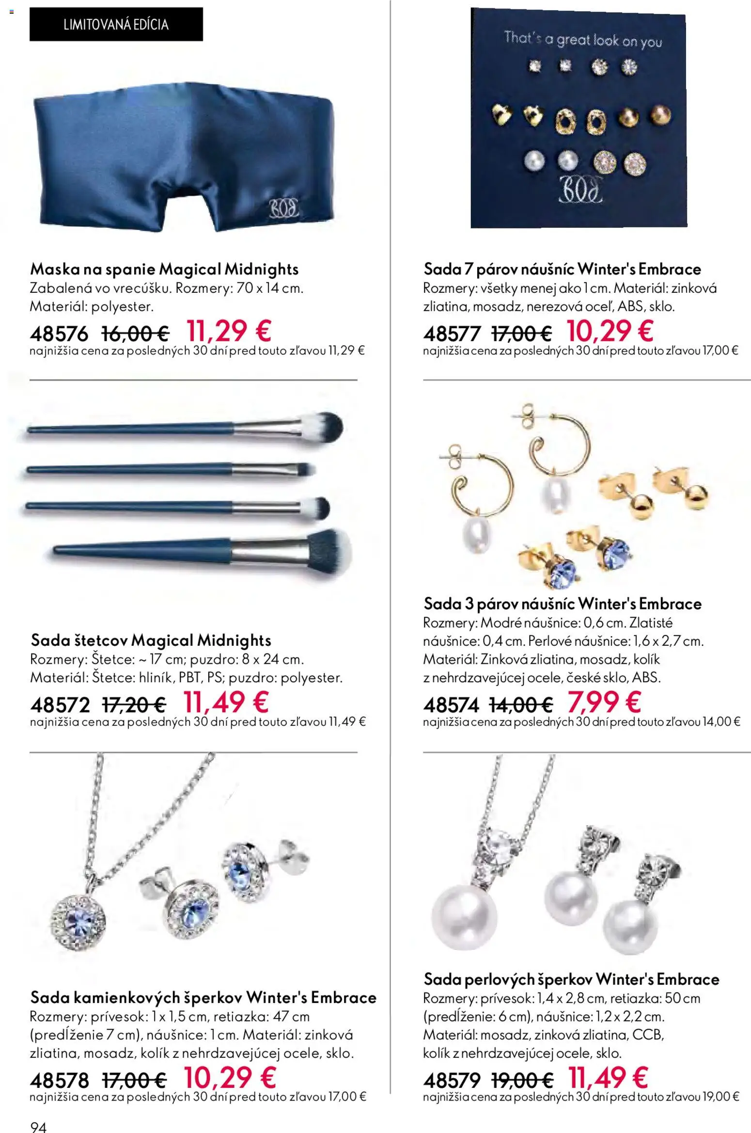 Nové Oriflame akcie – leták je platný od 06.05.2026 | Strana: 94 | Produkty: Maska, Puzdro