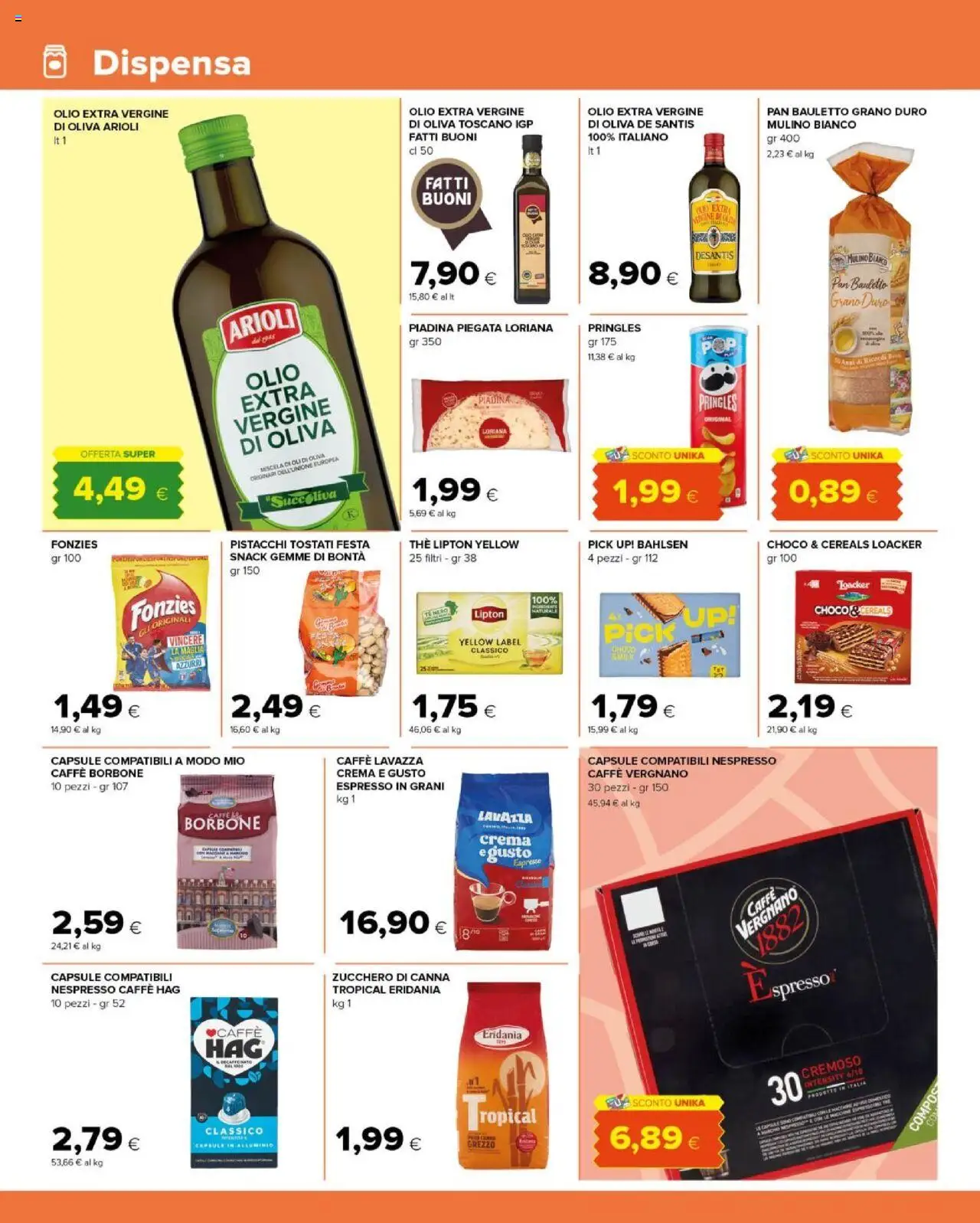 Volantino Tigre del 04.09.2025 | Pagina: 8 | Prodotti: The, Piadina, Pistacchi, Lavazza