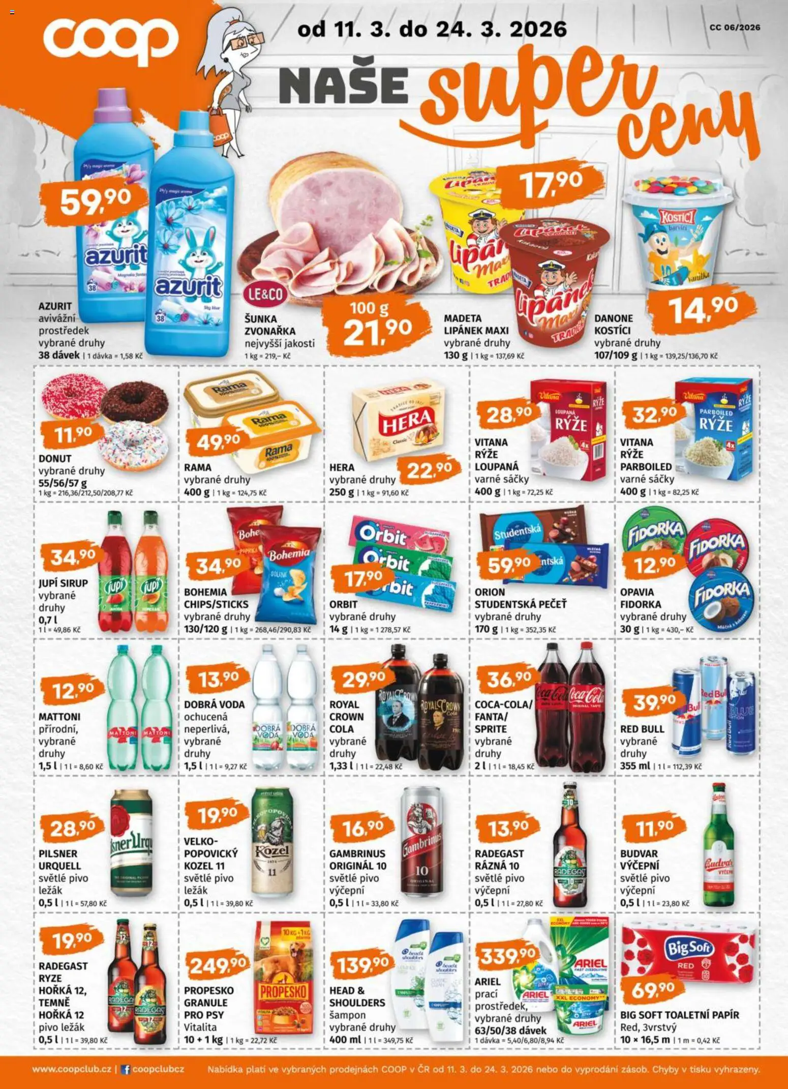 Trefa leták od 18.03.2026 | Strana: 9 | Produkty: Mattoni, Voda, Kostici, Rýži