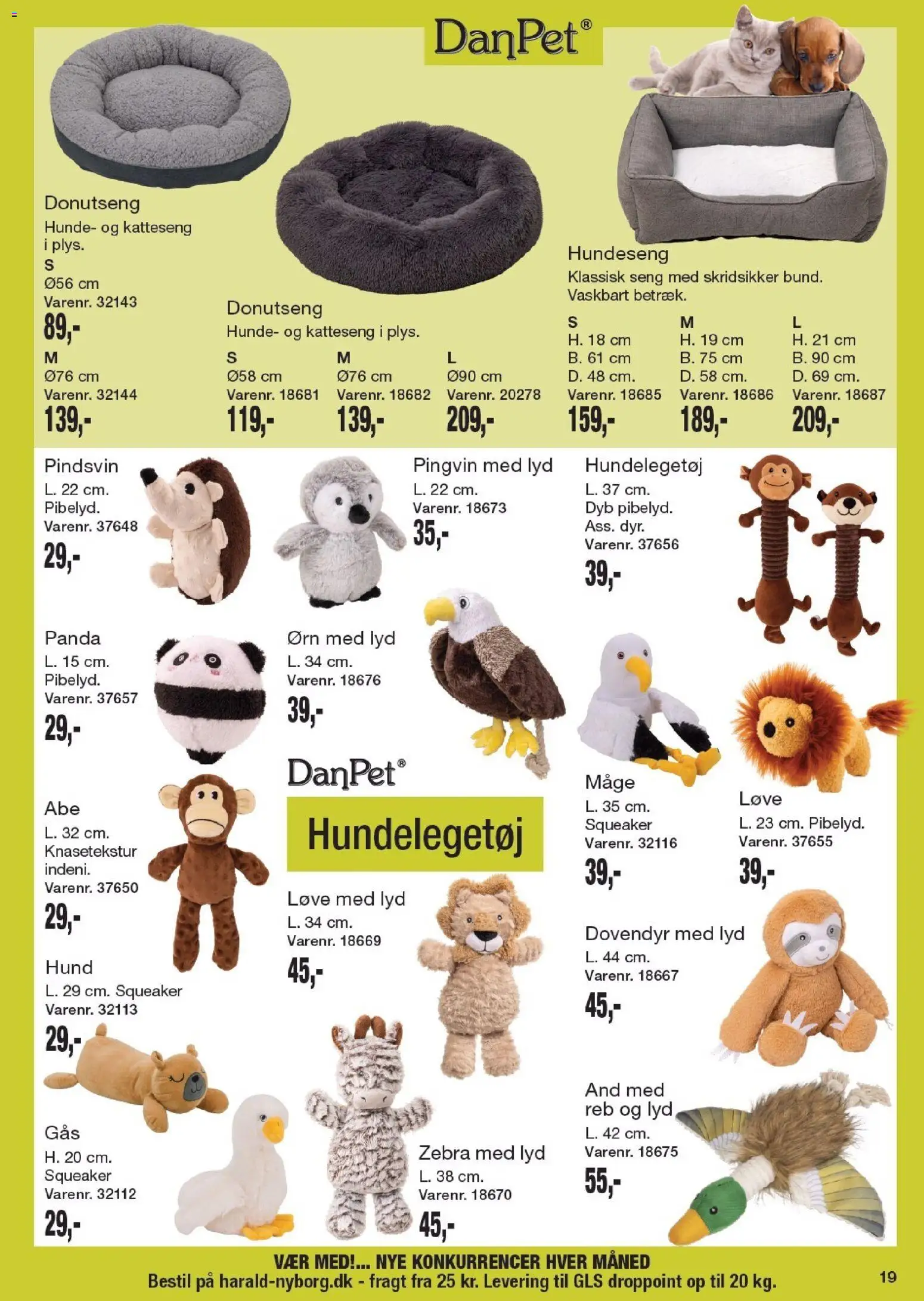 Harald Nyborg tilbudsavis – gyldig fra 09.04.2026 | Side: 19 | Produkter: Seng, Lyd