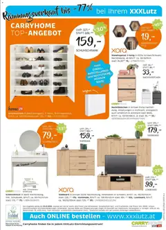 XXXLutz Carry Home Räumt bis -77% ab 22.12.2025 gültig | Seite: 8