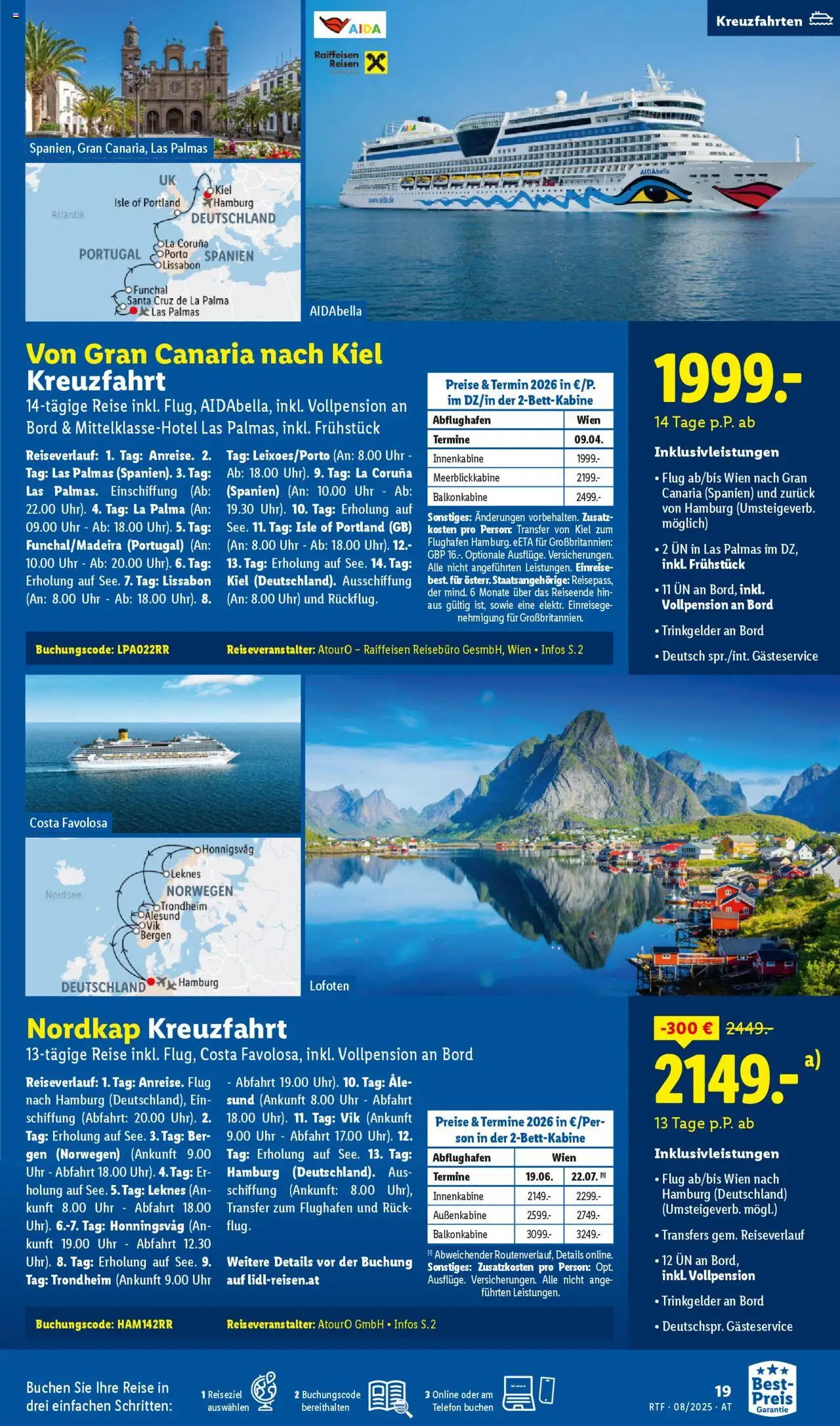 Lidl Lohnt Sich gültig ab 13.08.2025 | Seite: 19 | Produkte: Telefon, Uhr