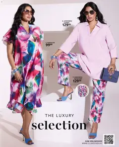 Ulla Popken akciós újság - amely érvényes a következő dátumtól: 01.04.2026 | Oldal: 105 | Termékek: Tunika