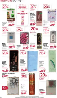 Rossmann Akciós újság - amely érvényes a következő dátumtól: 20.10.2025 | Oldal: 26