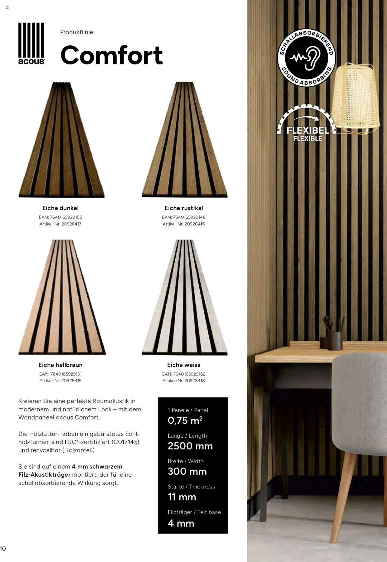 Hammer Zuhause Raumstyle Akustik – gültig ab 01.09.2025 | Seite: 10
