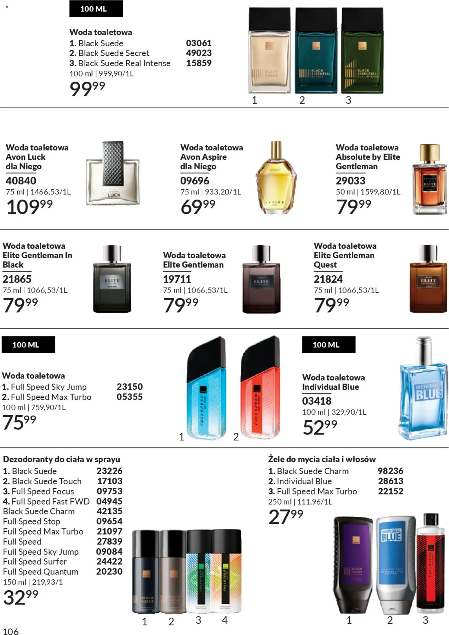 Avon Katalog 2 2026 od 01.02.2026 | Strona: 106 | Produkty: Woda toaletowa, Woda