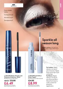 Preview of Oriflame - Offers valid from 03.12.2025 | Page: 67 | Products: Brush, Mascara