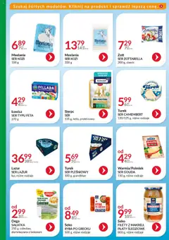Eurocash Gazetka - Katalog Artykułów Spożywczych od 27.07.2025 | Strona: 6 | Produkty: Ser Lazur, Ser camembert, Ryba, Sałatka