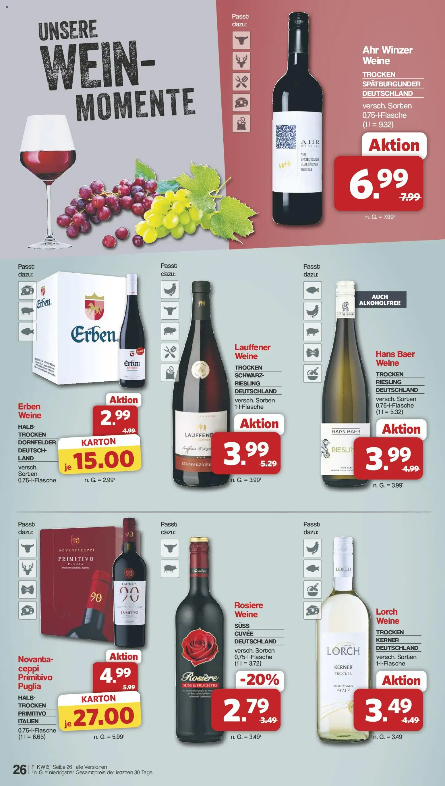 Famila Nordwest Prospekt 	 – gültig ab 13.04.2026 | Seite: 31 | Produkte: Wein