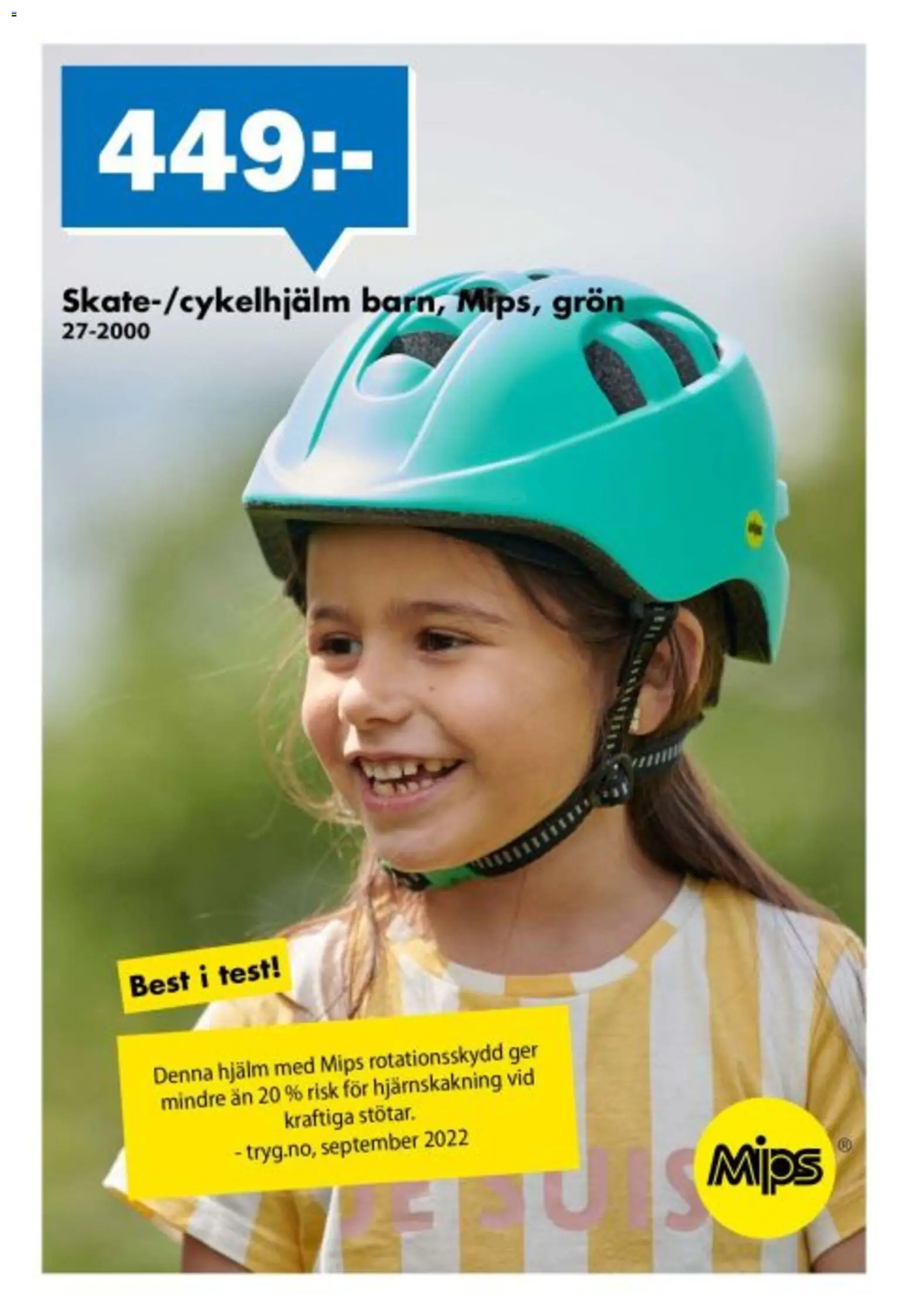 Biltema reklamblad aktuell från 30.03.2026 | Sida: 12 | Produkter: Hjälm