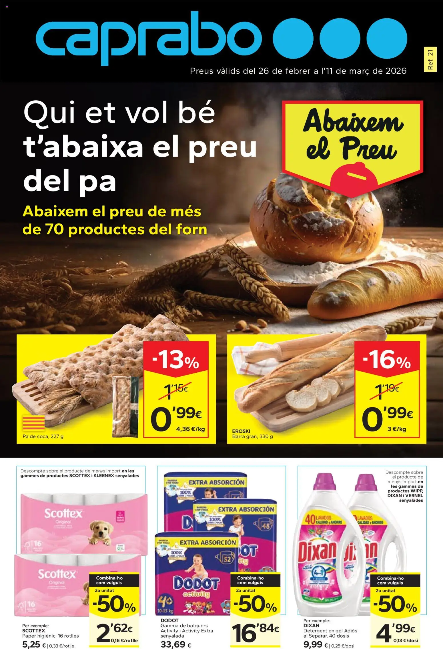 Caprabo folleto │ válido desde el 26.02.2026 | Página: 1