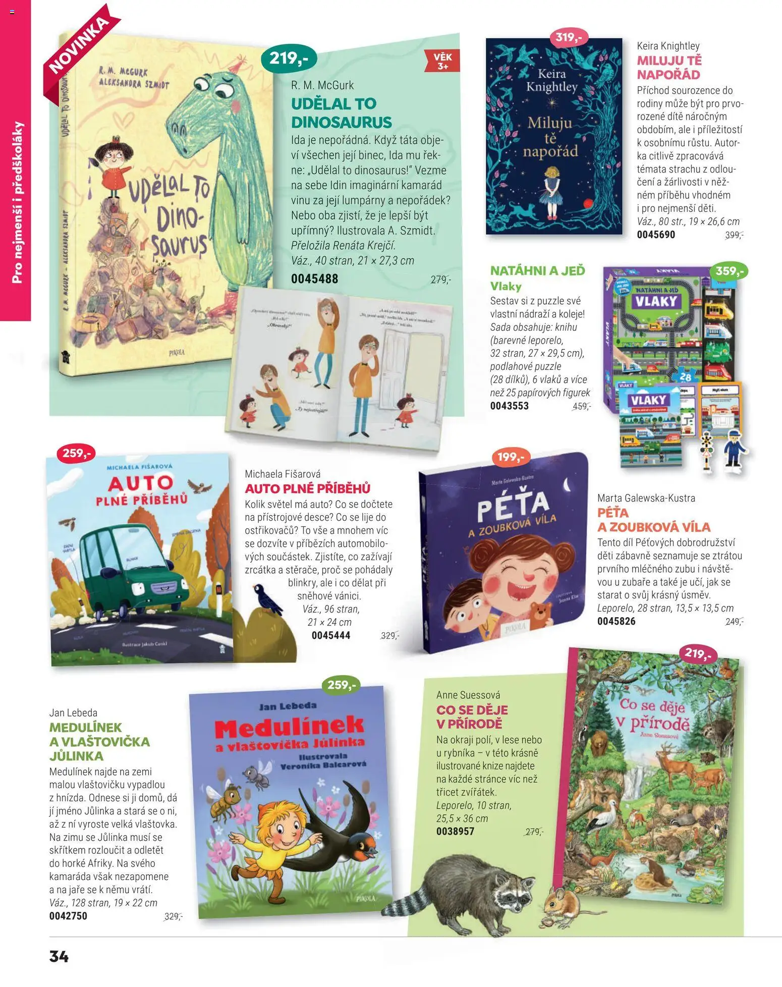 Luxor leták od 01.01.2026 | Strana: 34 | Produkty: Dinosaurus, Puzzle, Pikola