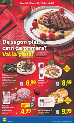 Vista previa Lidl folleto válido desde el 29.12.2025 | Página: 4 | Productos: Cerdo, Manzana, Apple, Barbacoa