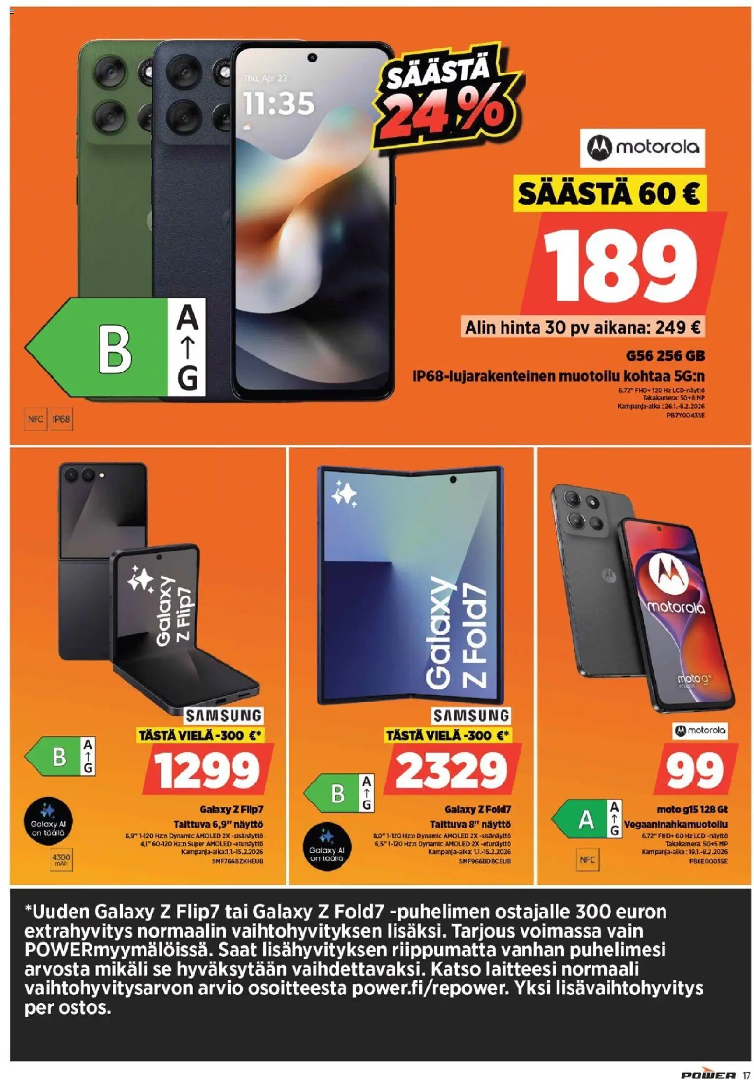 Power tarjoukset – voimassa 02.02.2026 alkaen | Sivu: 18