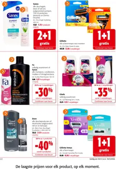 Colruyt folder - Voorbeeld van een folder van Colruyt, geldig van 25.02.2026 | Pagina: 22 | Producten: Douche, Parfum, Geur, Shampoo
