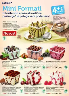 Bofrost katalog akcije – veljaven od 01.11.2025 | Stran: 16 | Izdelki: Ribez, Jogurt, Sladoled
