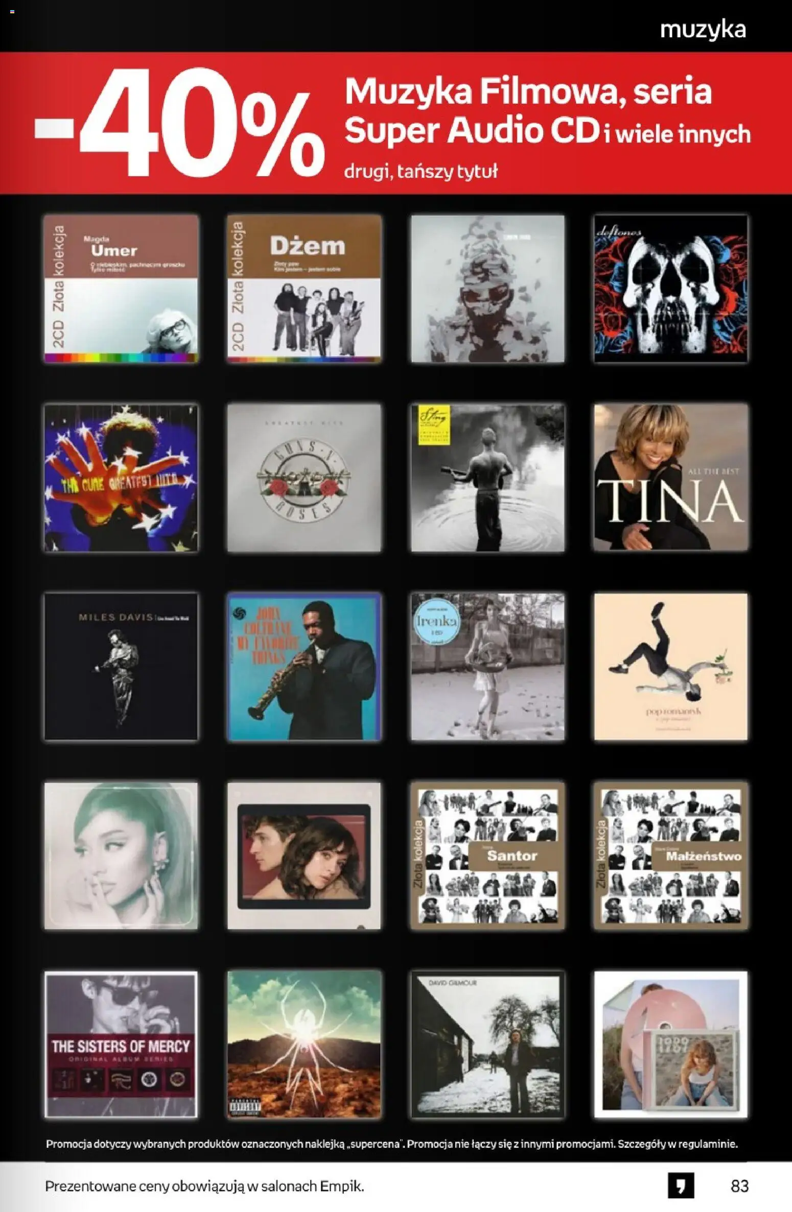 Empik promocje od 11.03.2026 | Strona: 83 | Produkty: Audio, Dżem