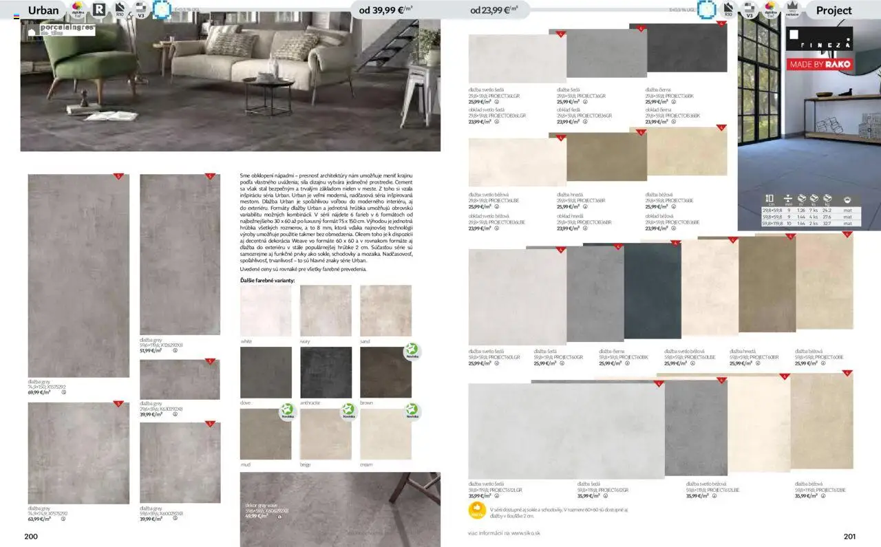 Nové Siko akcie – leták je platný od 01.09.2025 | Strana: 101 | Produkty: Svetlo, Dlažba, Obklad