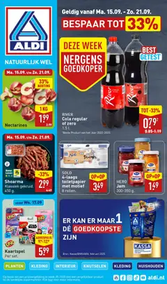 Aldi - Folder week 38 - Voorbeeld van een folder van Aldi, geldig van 15.09.2025