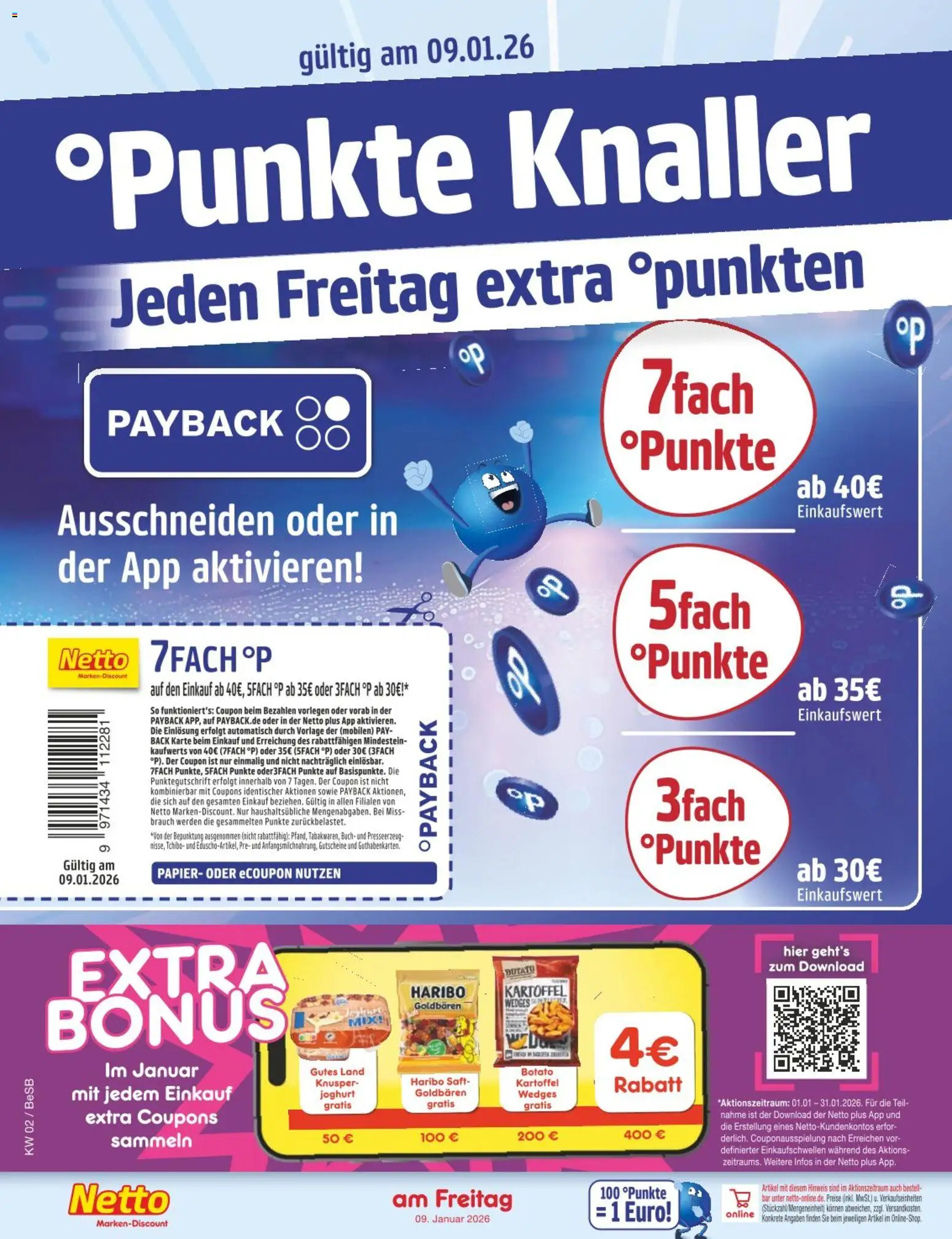 Netto Marken-Discount Prospekt 	 – gültig ab 05.01.2026 | Seite: 46 | Produkte: Haribo, Joghurt, Saft