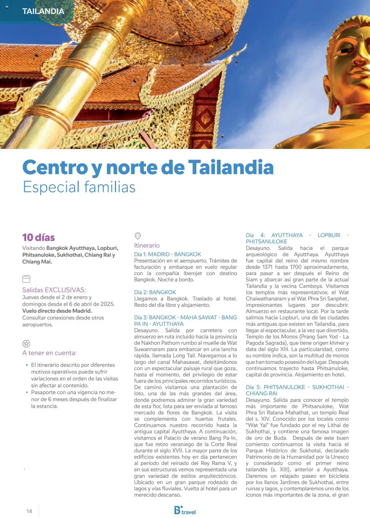 B the travel brand Asia 2025 │ válido desde el 15.11.2024 | Página: 14 | Productos: Bicicleta