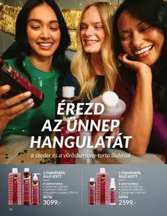 Katalógus AVON 2025 decemberi - amely érvényes a következő dátumtól: 01.12.2025 | Oldal: 30 | Termékek: Testpermet, Habfürdő, Folyékony szappan, Tusfürdő