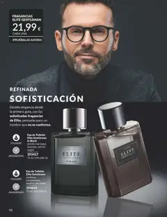 Vista previa Eau de Toilette Elite Gentleman In Black, menta marroquí, lavanda, vetiver negro 75 ml válido desde el 01.04.2026 | Página: 98 | Productos: Perfume, Eau de toilette