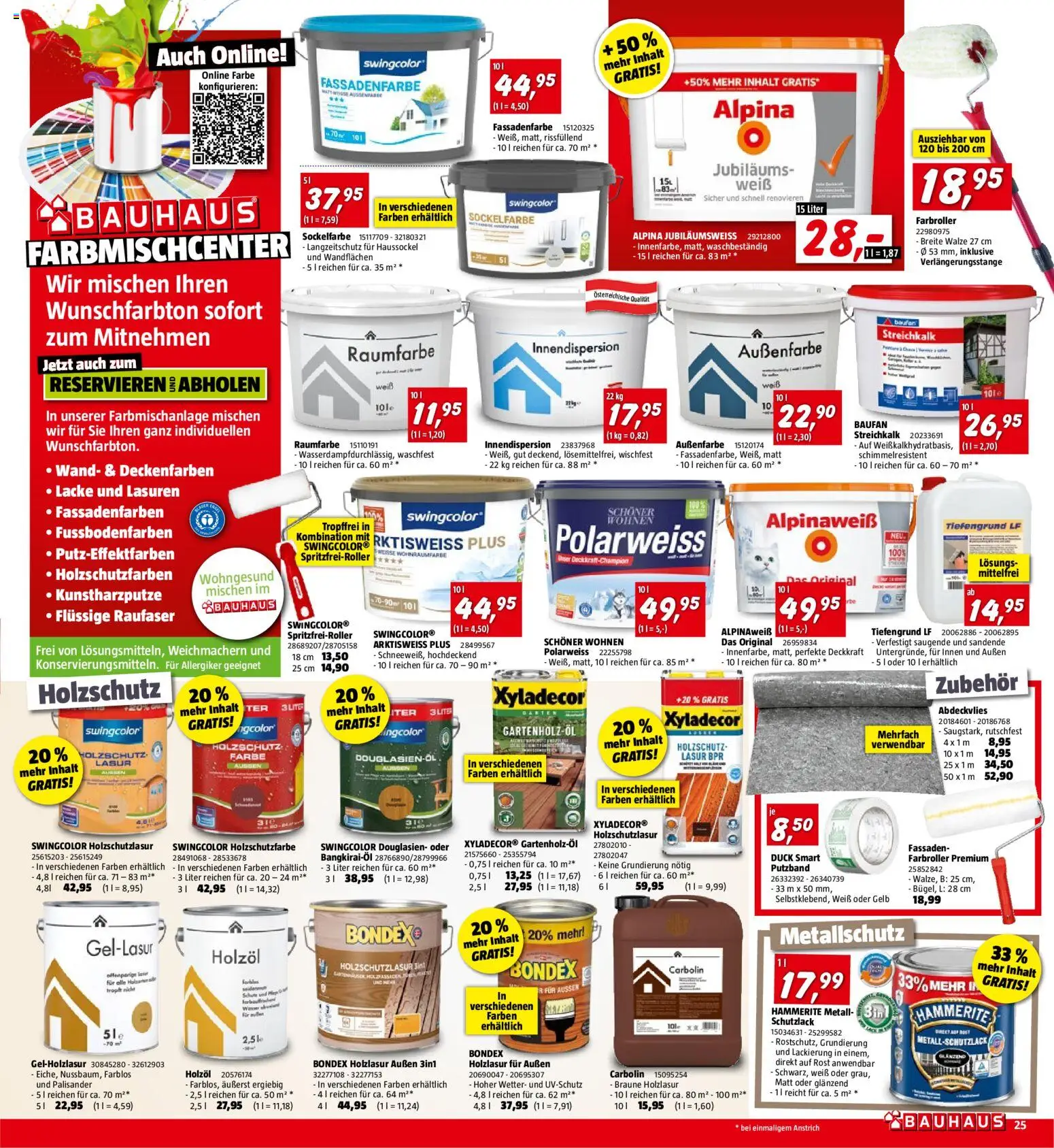Bauhaus Prospekt aktuell gültig ab 29.04.2026 | Seite: 25