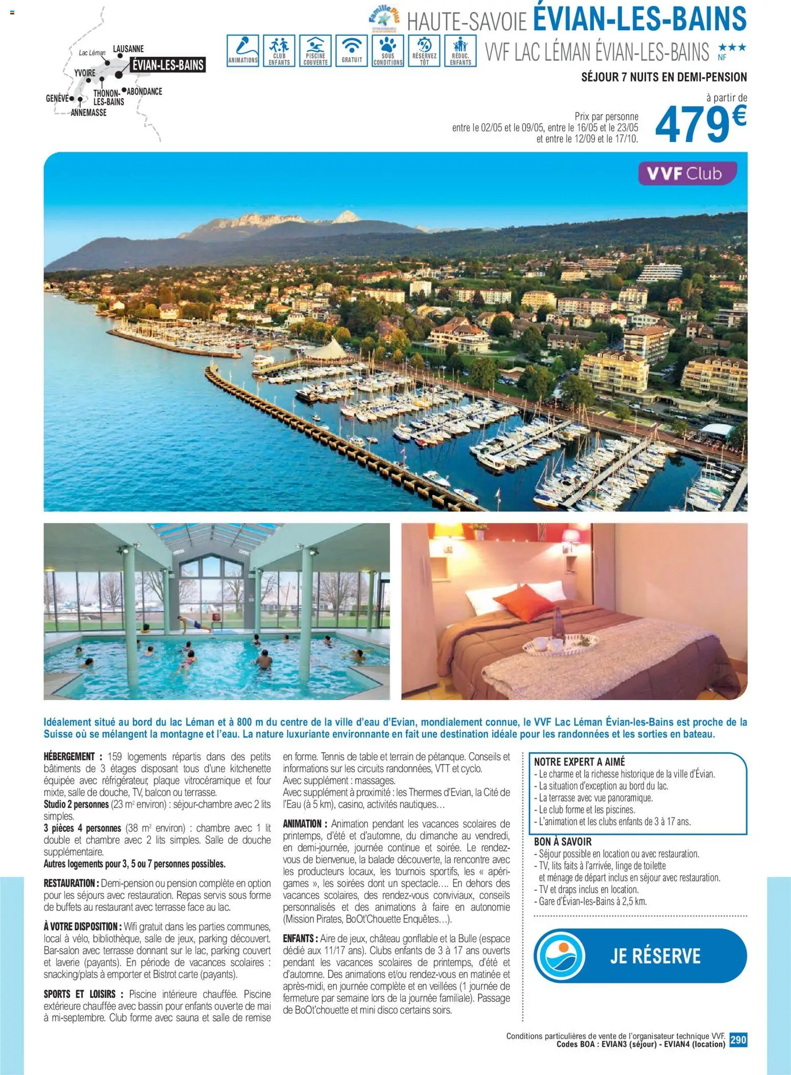 {H1} | Page: 290 | Produits: Four, Lit, Table, Douche