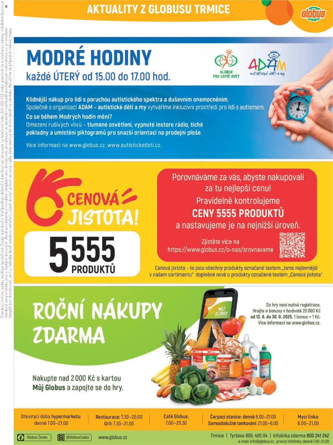 Globus leták - Trmice od 13.08.2025 | Strana: 41 | Produkty: Globus, Hodiny, Gril