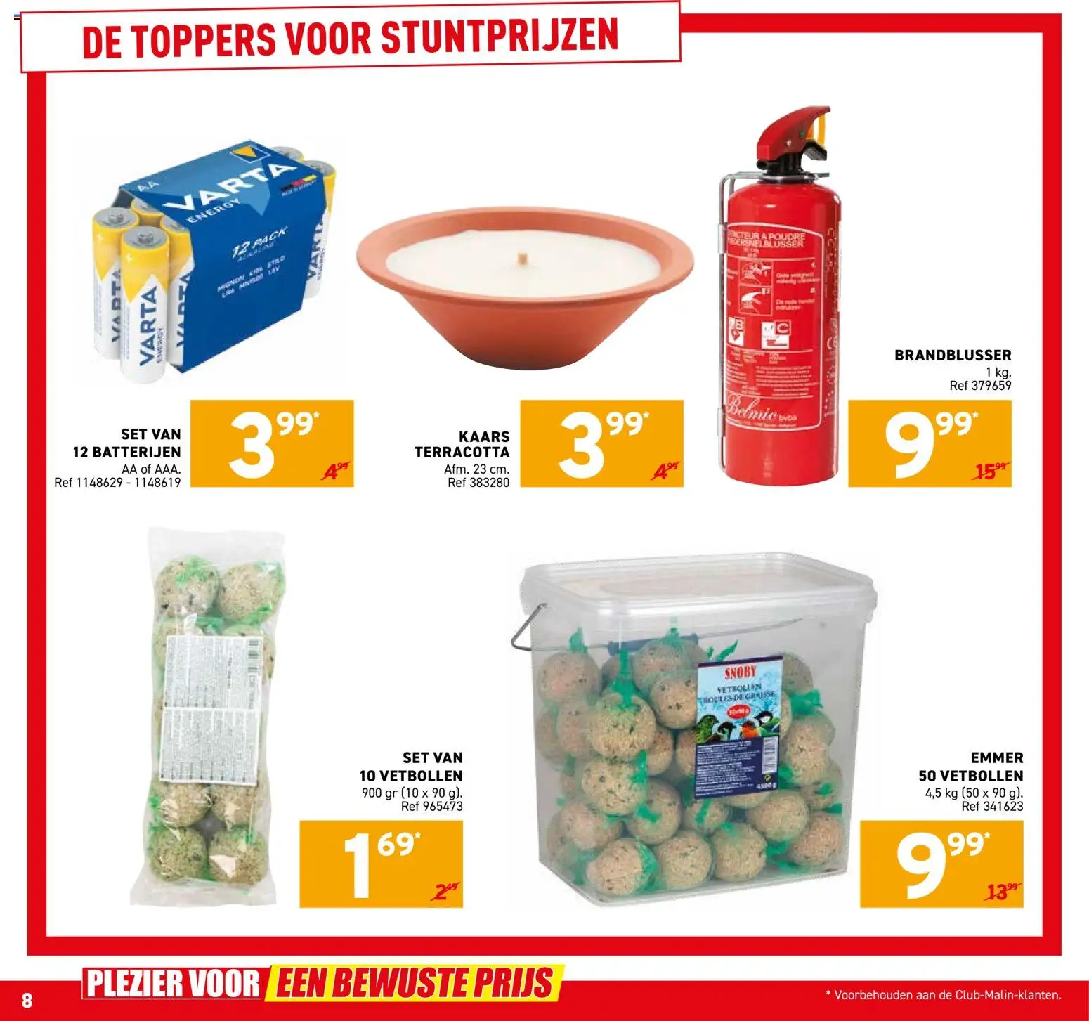 {H1} | Pagina: 8 | Producten: Batterijen, Kaars