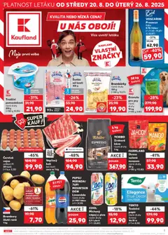 Náhled letáku Kaufland leták - Praha 4 od 20.08.2025