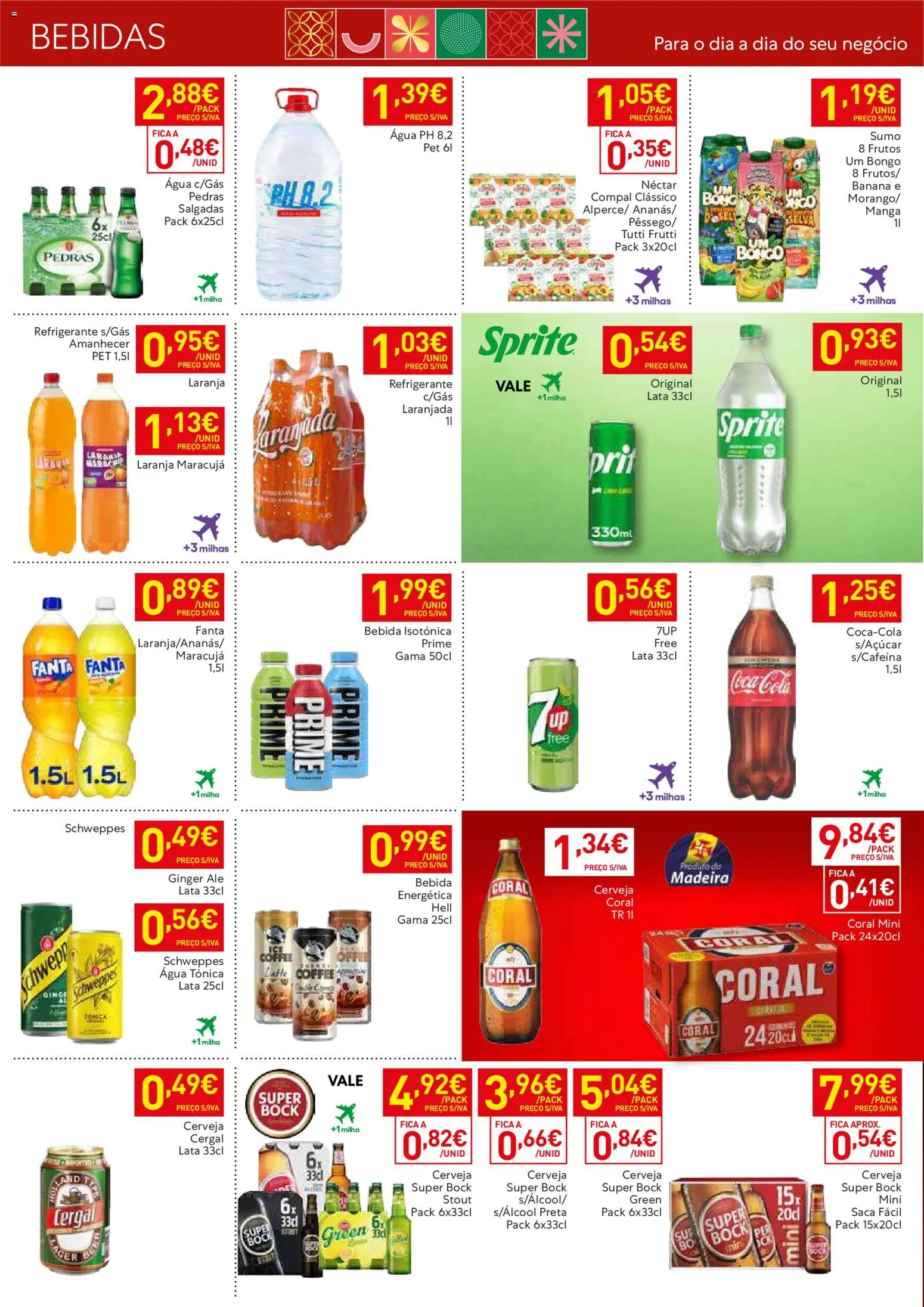 Recheio - Madeira │ válido de 25.12.2025 | Página: 10 | Produtos: Agua, Banana, Cerveja, Milho