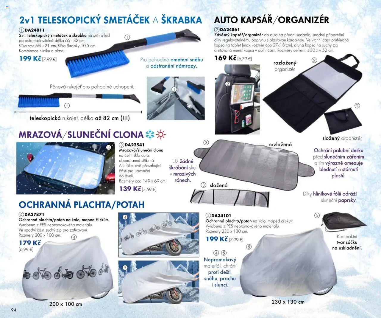 Nové Dedra akcie – leták je platný od 19.09.2025 | Strana: 94 | Produkty: Organizér, Tablet