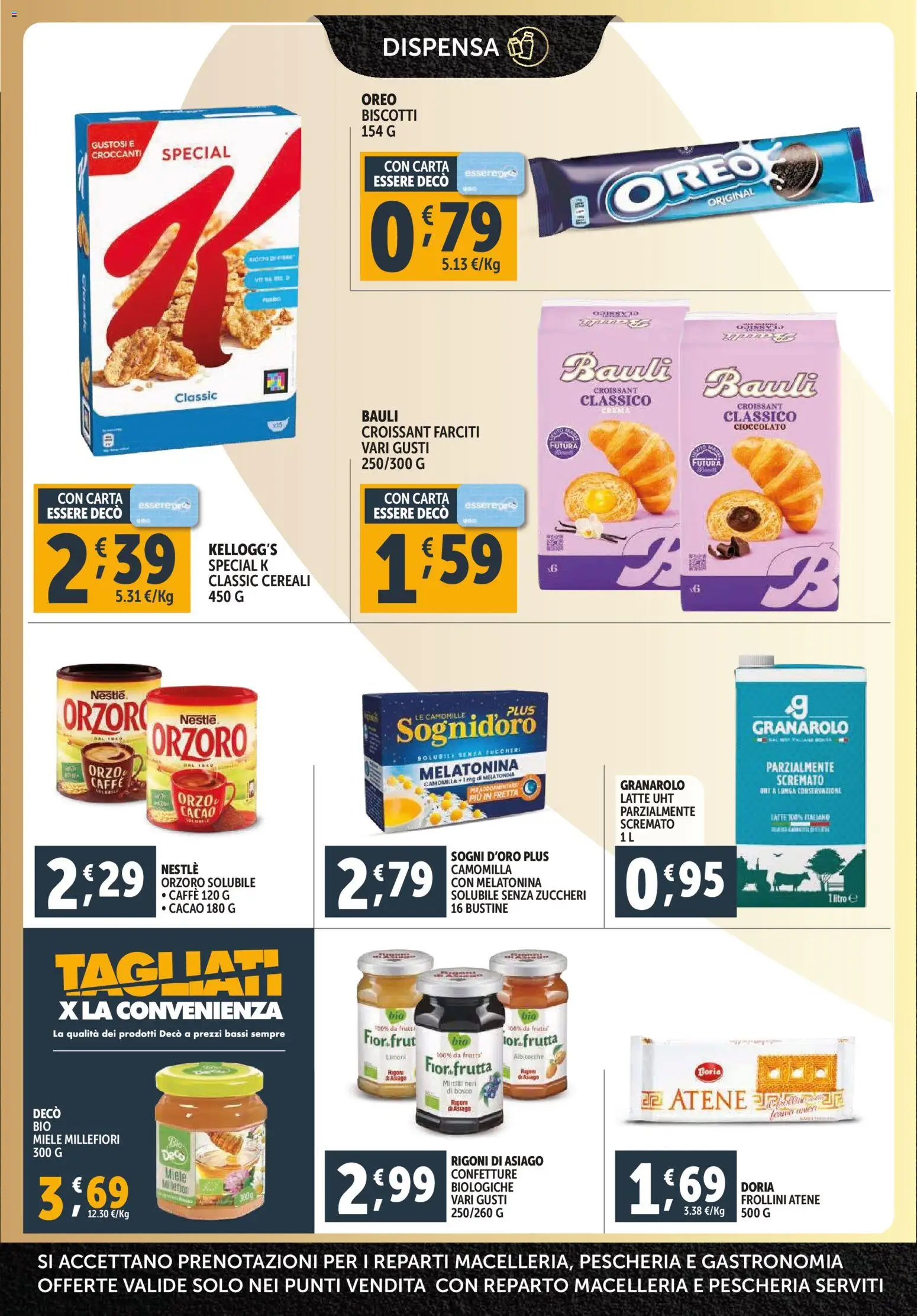 Volantino Decò del 30.01.2026 | Pagina: 6 | Prodotti: Cereali, Biscotti, Croissant, Cacao