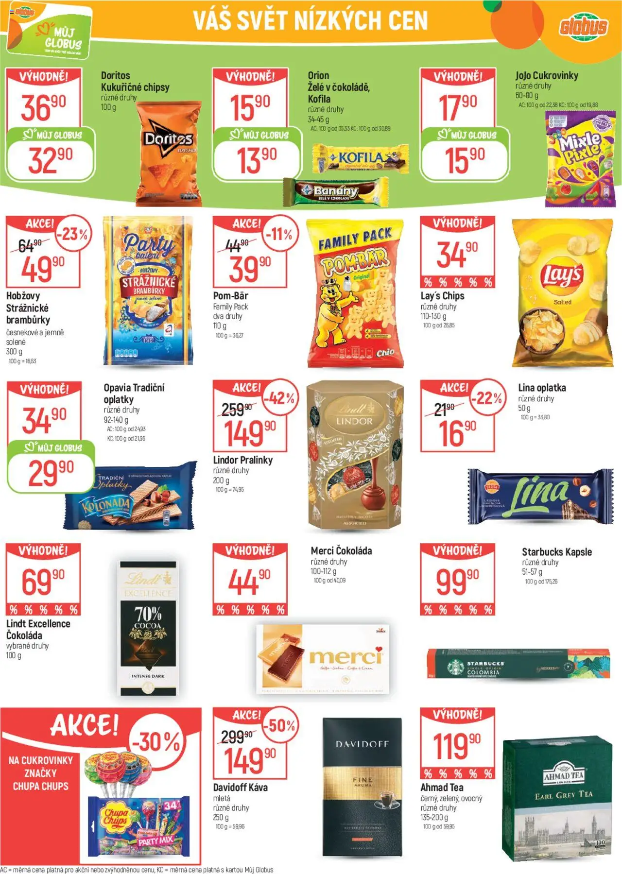Globus leták od 13.08.2025 | Strana: 27 | Produkty: Jojo, Lindt, Kapsle, Starbucks kapsle
