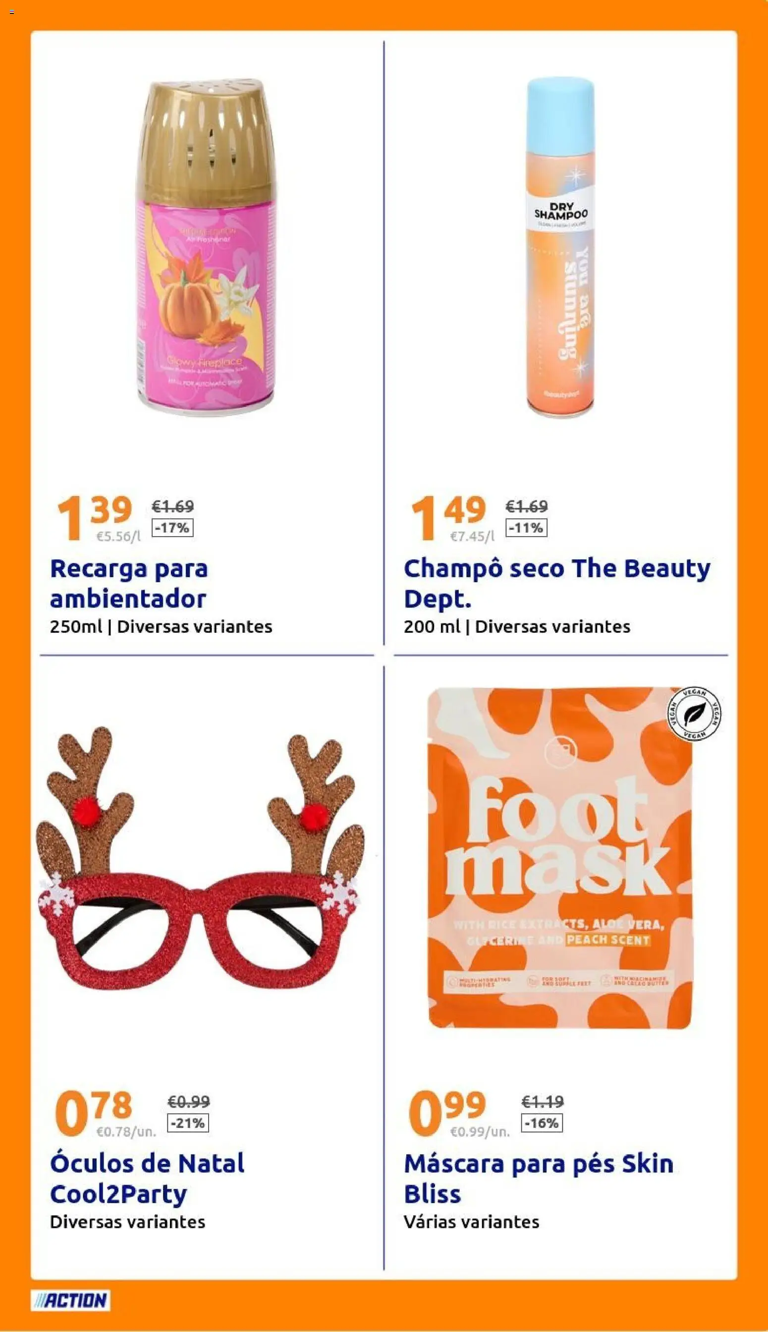 Action - Action PT week 50 2025 │ válido de 10.12.2025 | Página: 25 | Produtos: Óculos, Shampoo