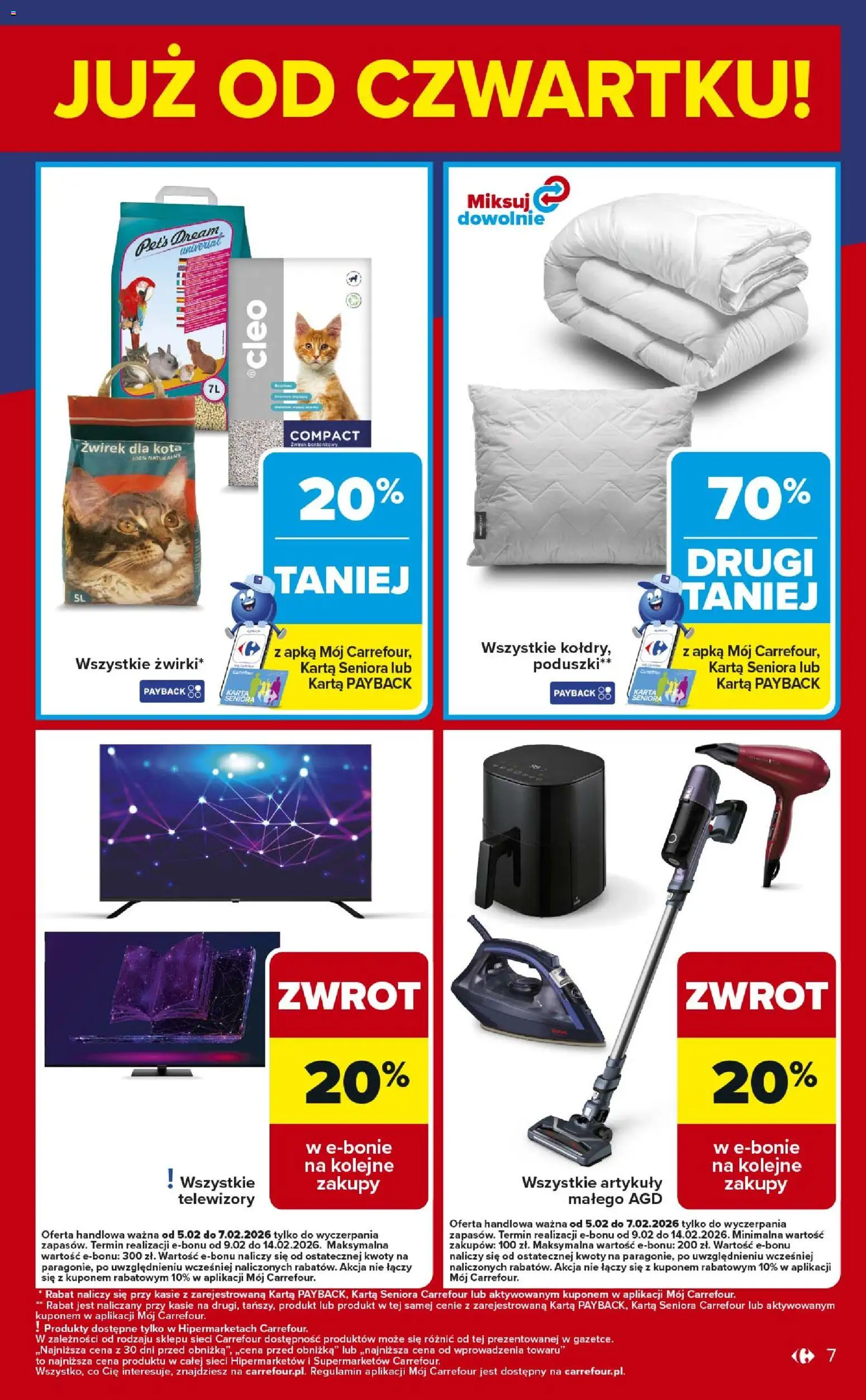 Carrefour Gazetka - Weekend okazji od 05.02.2026 | Strona: 7