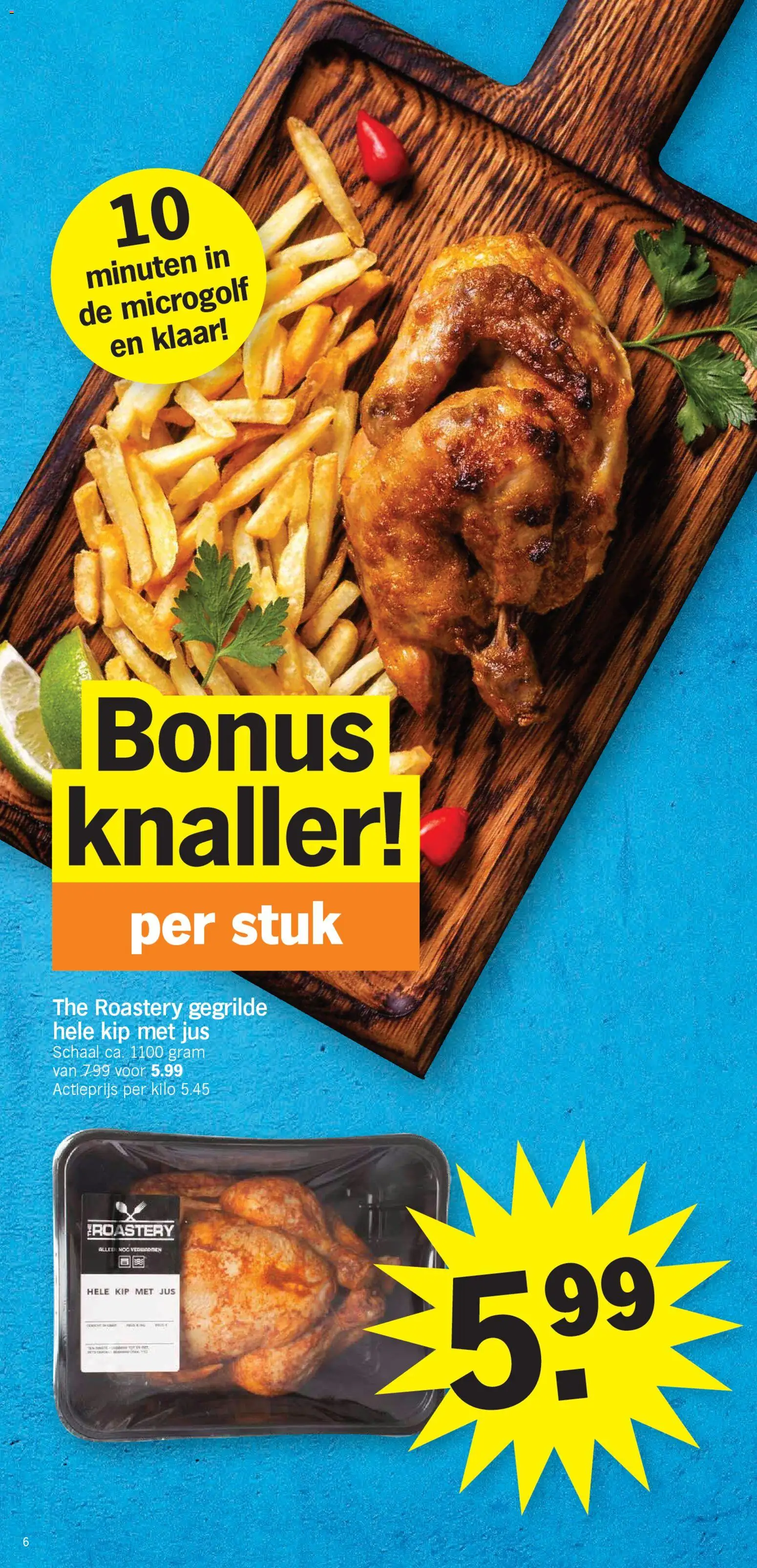 {H1} | Pagina: 6 | Producten: Kip, Microgolf, Schaal