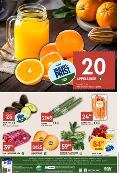 Forhåndsvisning av Coop Mega kundeavis gyldig fra 05.01.2026 | Side: 8 | Produkter: Будівельні суміші, Appelsiner, Медіапрогравач, Avokado