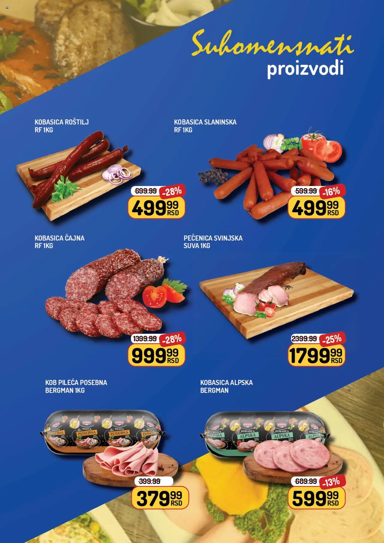 Aman katalog - važi od 12.09.2025 | Strana: 3 | Proizvode: Kobasica, Pečenica, Roštilj