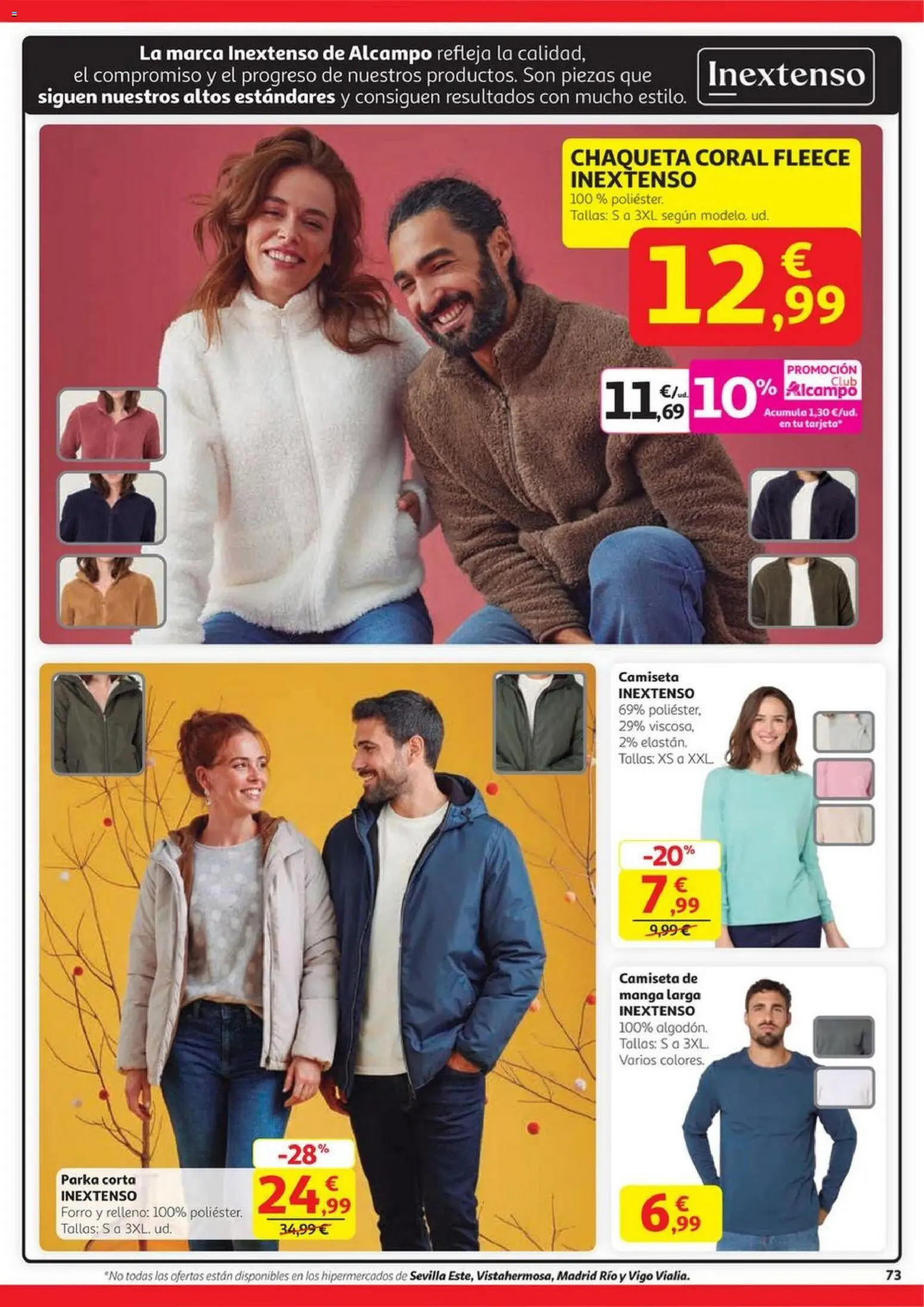 Alcampo - HG Madrid Unificado  │ válido desde el 23.10.2025 | Página: 73 | Productos: Chaqueta