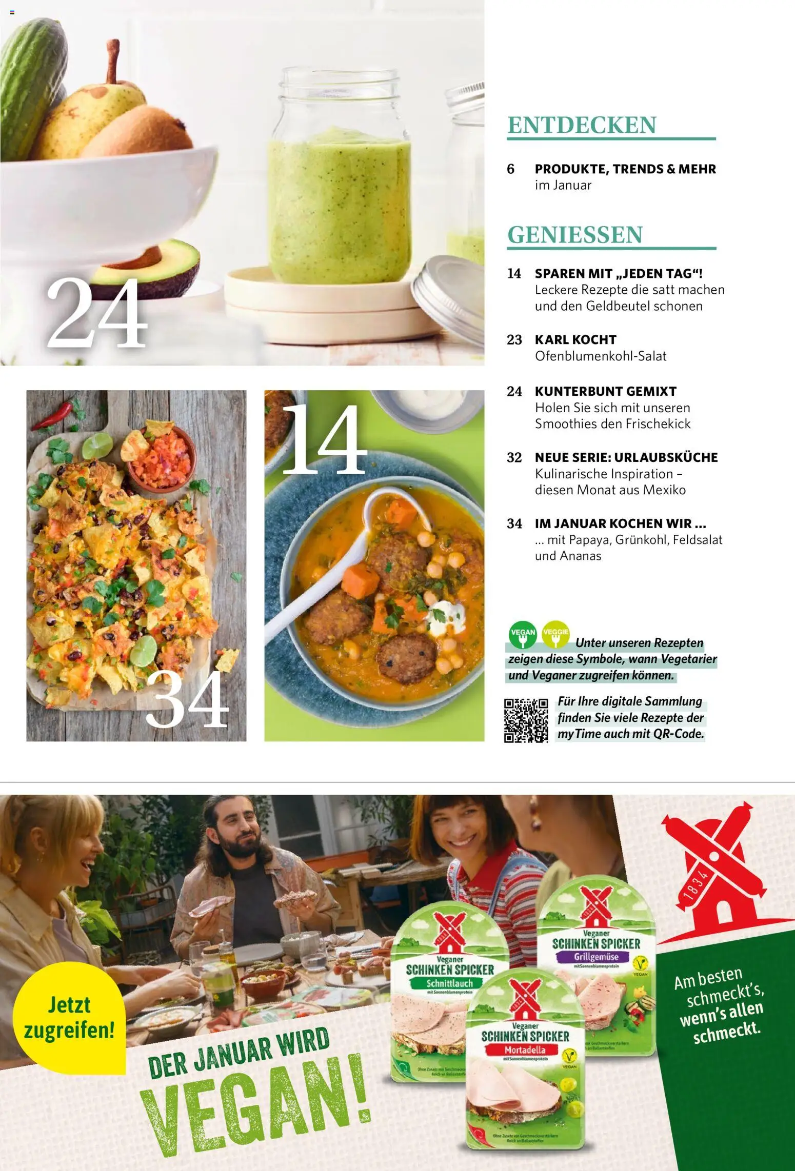 Combi  myTime Januar 2026 – gültig ab 01.01.2026 | Seite: 4 | Produkte: Ananas, Schinken