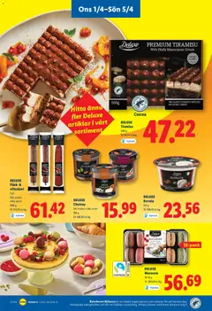 Lidl erbjudanden - Förhandsvisning av reklamblad från butik Lidl aktuell från 01.04.2026 | Sida: 11 | Produkter: Burrata, Salami, Fläsk
