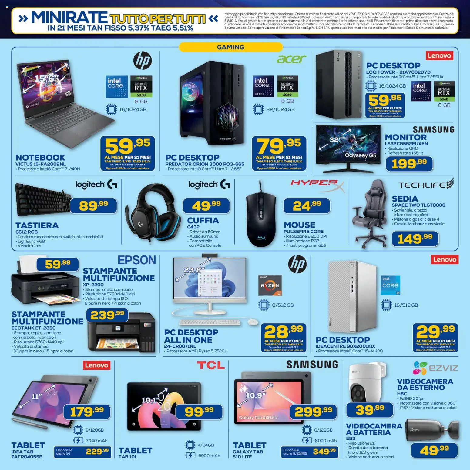 Volantino Euronics del 22.01.2026 | Pagina: 7