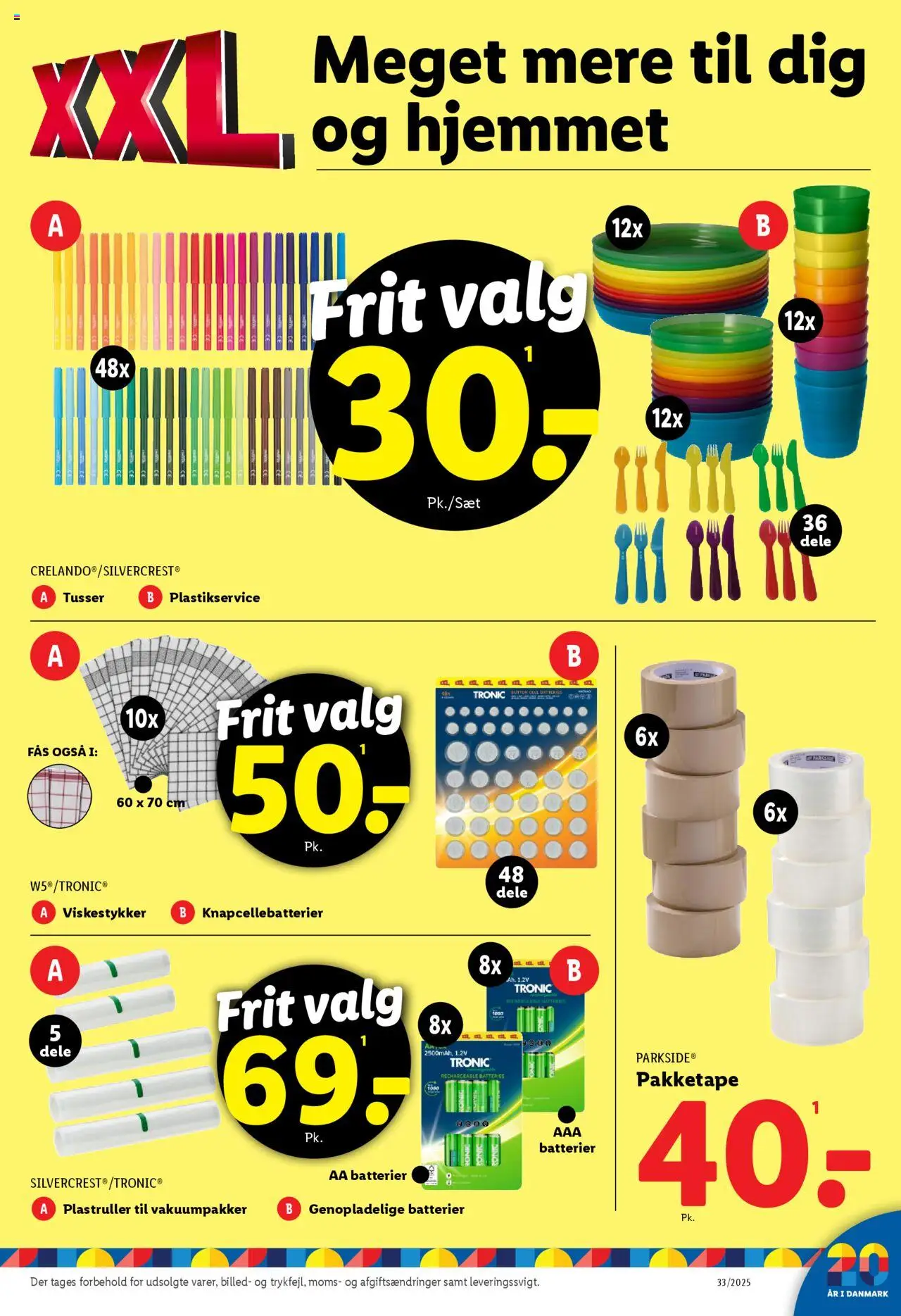 Lidl Tilbudsavis gyldig fra 10.08.2025 | Side: 15 | Produkter: Batterier, Viskestykker