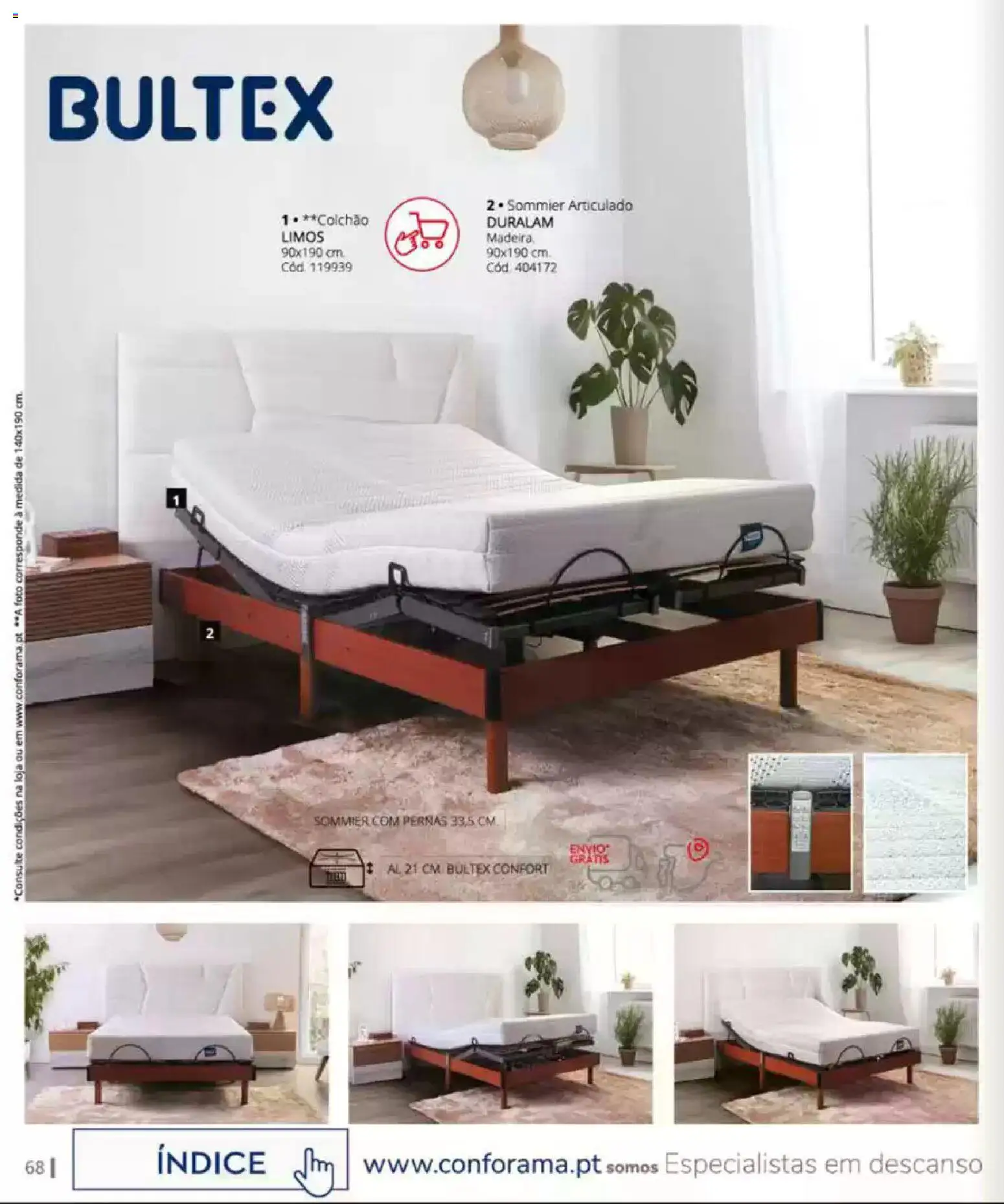 Conforama Camitis │ válido de 05.02.2026 | Página: 68 | Produtos: Colchão